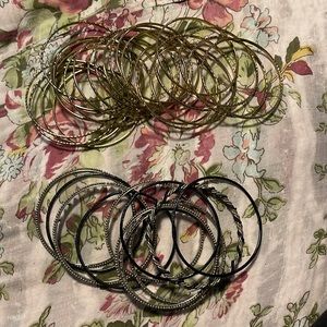 Lane Bryant bangles - mixed